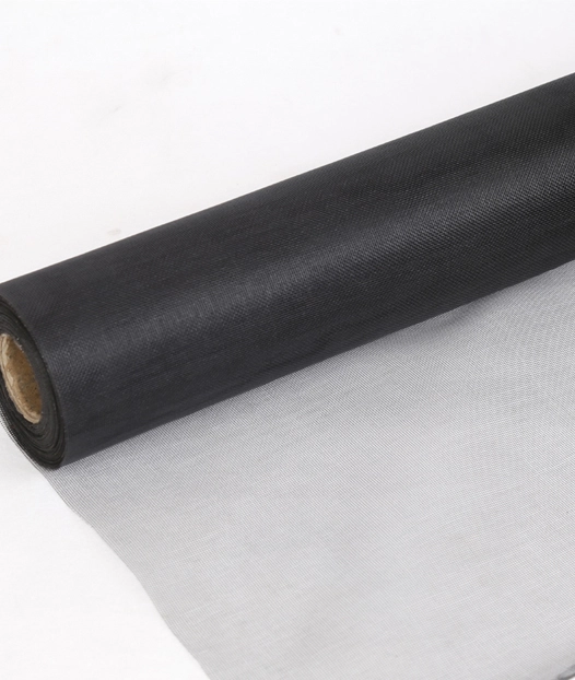 18*18 Mesh Black Color Fiberglass Insect Screen Diameter 0.22mm