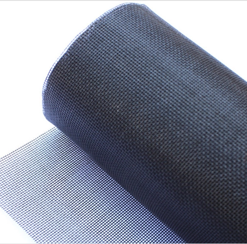 18*14 Mesh Black Color Fiberglass Insect Screen Diameter 0.33mm