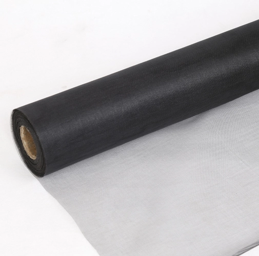 18*18 Mesh Black Color Fiberglass Insect Screen Diameter 0.22mm